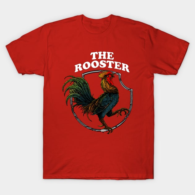 The Rooster T-Shirt by Mako Design 